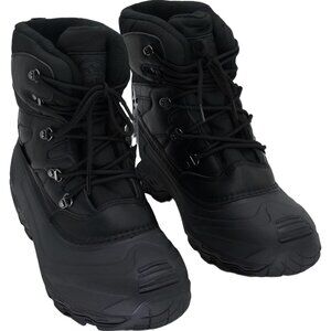 Polar Range Men's Arno Cushioned Snow Boots Black 10M